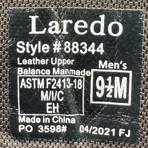 Laredo Chain-Steel Toe Safety Work Boots - Picture 14 of 14